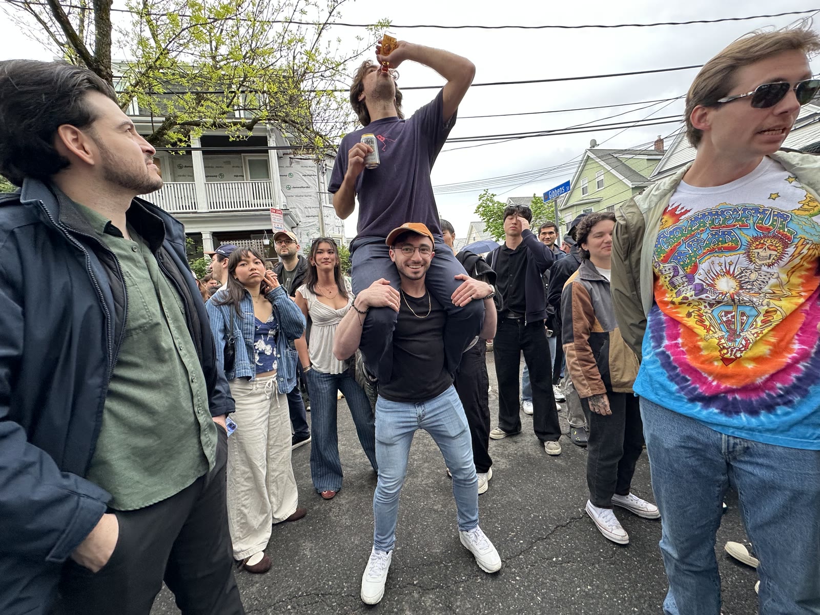 Crowd dancing at CRUSH Porchfest 2026